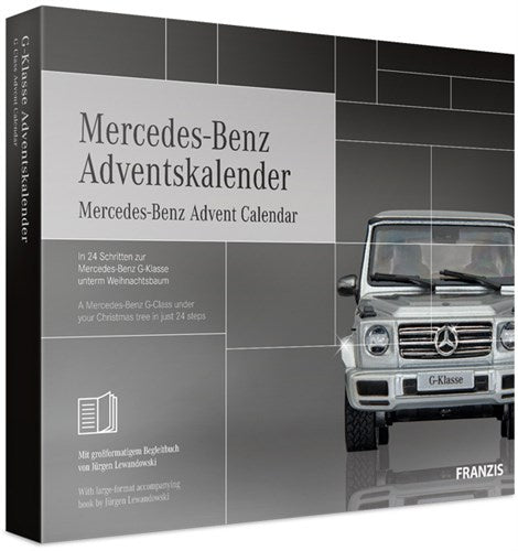 adventkalender Mercedes-Benz zilver 28-delig (DU/en)
