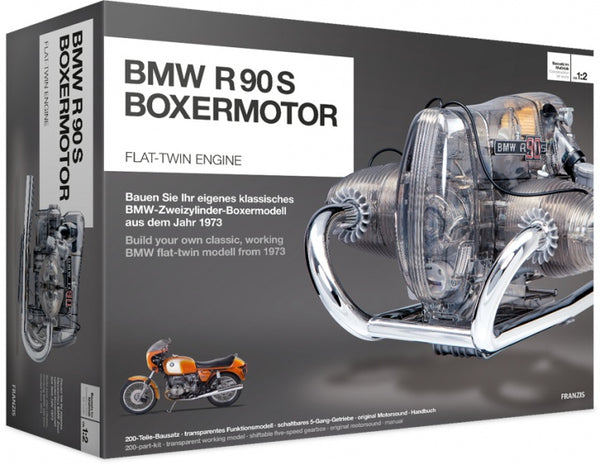 bouwpakket 2-cilinder-boxermotor BMW R90S 200-delig