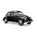 bouwpakket VW kever 22 cm zwart/zilver 200-delig