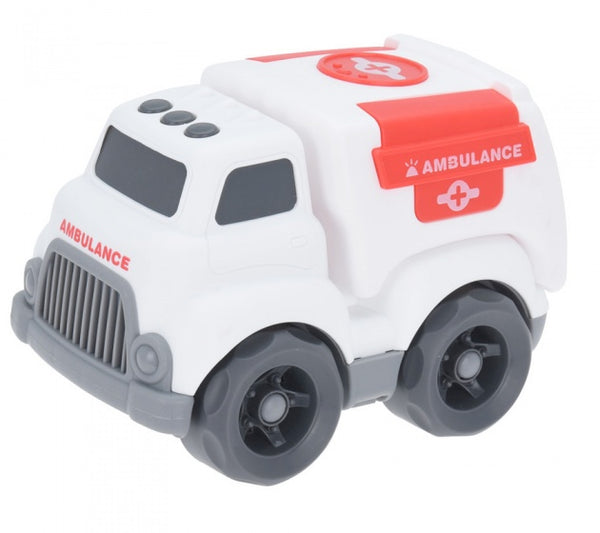 ambulance overdreven proporties 15 cm wit