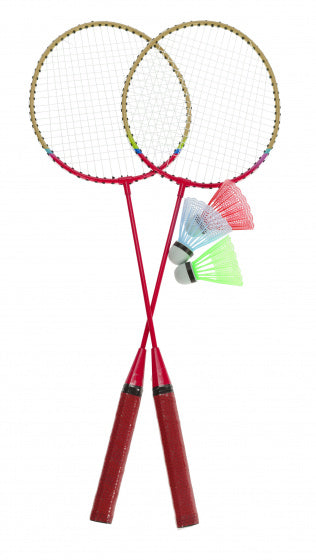 badmintonset rood 5-delig