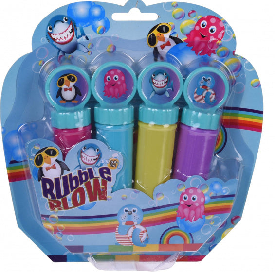 bellenblaasset dieren 4 stuks