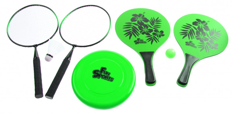 buitenspeelset 7-delig jongens groen