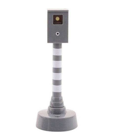 flitspaal 15 cm grijs