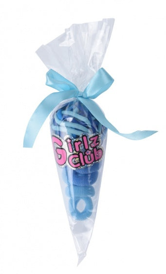 haarelastiekjes ijsje blauw
