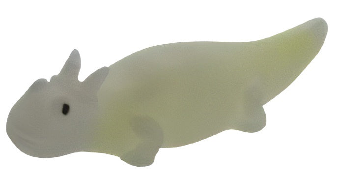 kneedfiguur hagedis neon 21,5 cm groen