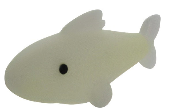 kneedfiguur vis neon 21,5 cm groen
