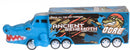 vrachtwagen krokodil jongens 16 cm blauw