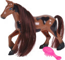 paard bruin 15 cm