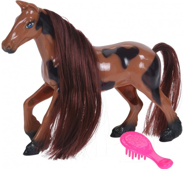 paard bruin 15 cm