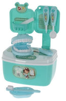 speelset tandarts junior blauw 15-delig