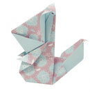 origami Eekhoorn vouwen 15 x 15 cm 20 stuks multicolor