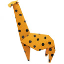 origami Giraffe vouwen 20 x 20 cm 20 stuks multicolor