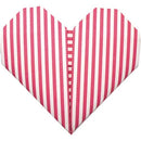 origami Hartjes vouwen 20 x 20 cm 20 stuks multicolor