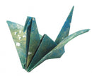 origami Kraanvogel vouwen 15 x 15 cm 20 stuks multicolor