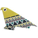 origami Parkiet vouwen 15 x 15 cm 20 stuks multicolor