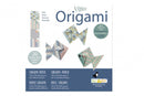origami Vissen vouwen 15 x 15 cm 20 stuks multicolor