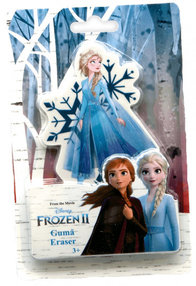 gum XL Frozen II 9 x 5,5 cm blauw/wit