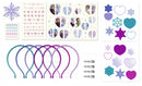 haaraccessoires Frozen II paars 246-delig