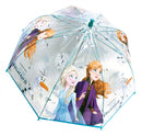 kinderparaplu Frozen II 45 cm polyester transparant