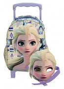 trolley rugzak Frozen 30 x 25 cm polyester 2-delig
