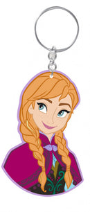 sleutelhanger Frozen II Anna 15 x 17 cm roze