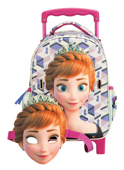 trolley rugzak Frozen 37 x 24 cm polyester 2-delig