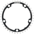 kettingblad 9/10S 39T 130 mm aluminium zwart/zilver