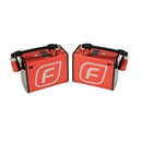 fietspomp Fumpa 9 cm aluminium roze