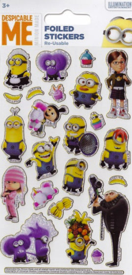 foliestickers Verschrikkelijke Ikke 22 stuks