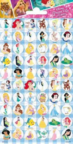 Stickervel Disney Prinses