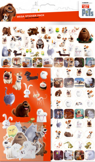 stickers Secret Life of Pets junior 150+ stuks