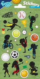 Stickervel Sport