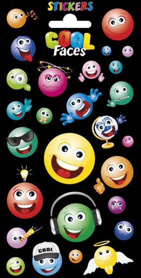 Stickervel Twinkle - Coole Gezichten