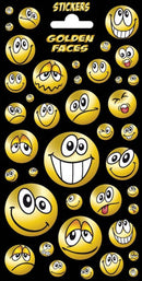 Stickervel Twinkle - Gouden Gezichten