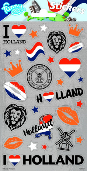 Stickervel Holland