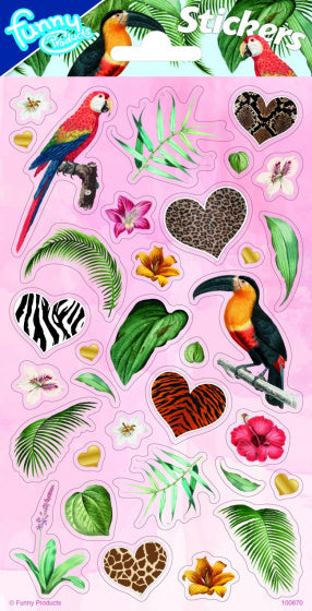 Stickervel Jungle