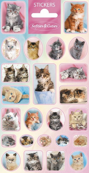 Stickers Softies and Cuties Schattige Katjes