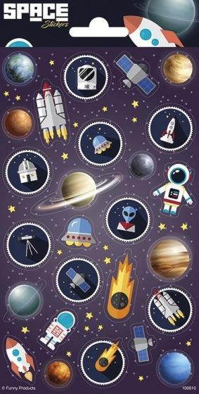 Totum Twinkle Stickers Paper Sheet Space