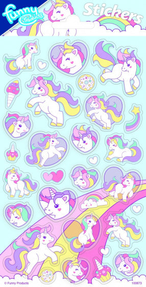 Totum Twinkle Stickers Paper Sheet Unicorns 2