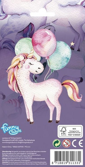 Totum Twinkle Stickers Glitter Sheet Unicorns 3