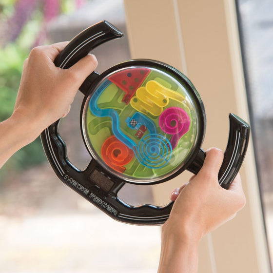 doolhofspel Racing Maze 26,5 cm ABS zwart