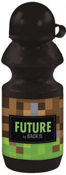 waterfles junior 330 ml zwart/groen/bruin