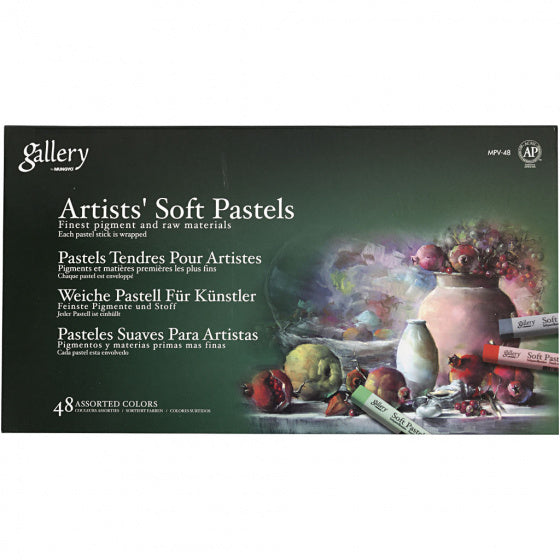 Gallery Soft Pastel Set dikte 10 mm 6,5 cm 48 stuks