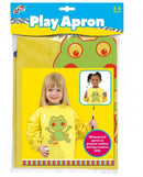 kinderschildersschort geel one size