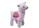 knuffel lama junior 28 cm pluche roze