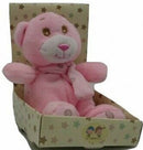 knuffelbeer junior 11 cm pluche roze