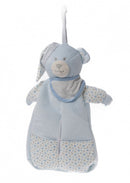 knuffelbeer luiertas 45 cm blauw