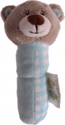 rammelaar beer junior 15 cm polyester blauw/beige