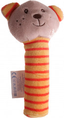 rammelaar hond junior 15 cm polyester oranje/beige